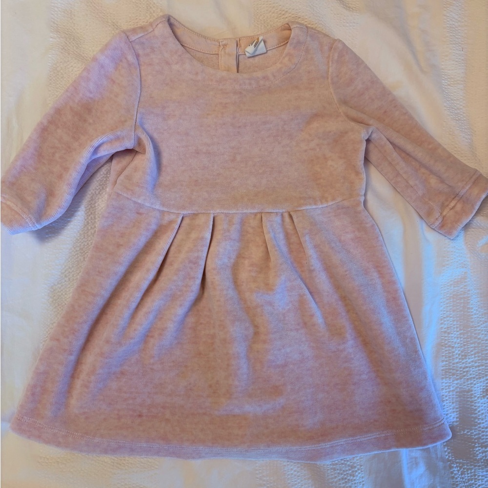GAP Pink Velvet Dress